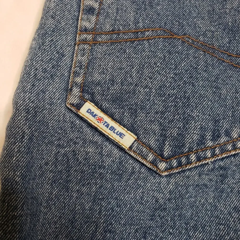Dakota Blue Vintage Women's Jean Shorts Jorts Size 26High Rise Rare 90s - Picture 4 of 10